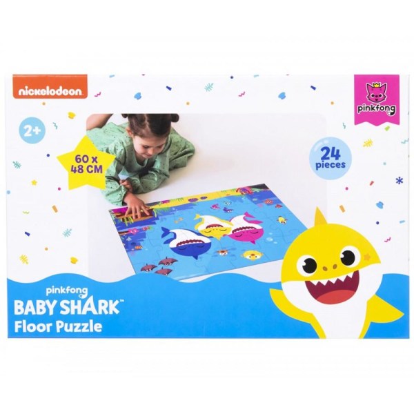 Baby Shark Pussel för Barn - Pedagogisk