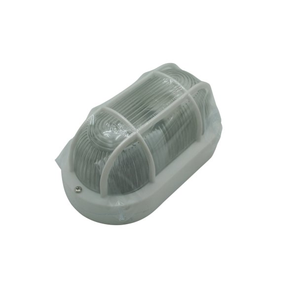 Lampa Bulleye oval vit