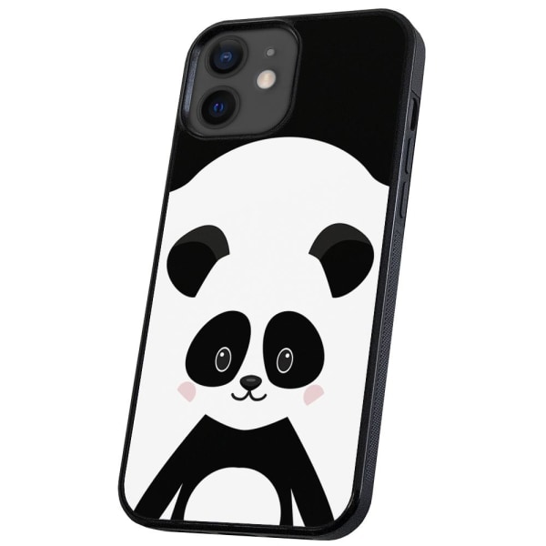 iPhone 12/12 Pro - Skal/Mobilskal Cute Panda multifärg