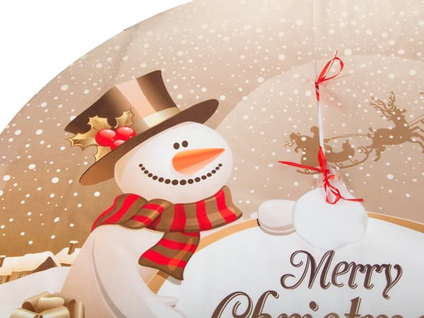 Julgransmatta - Rund tygmatta för presenter