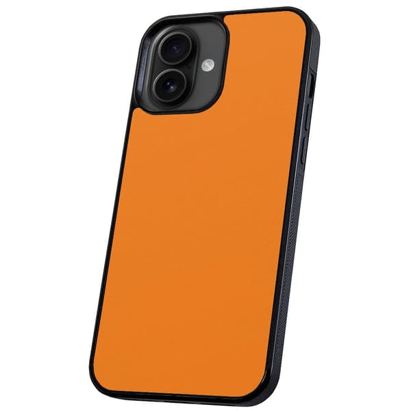 iPhone 16 - Deksel/Mobildeksel Oransje
