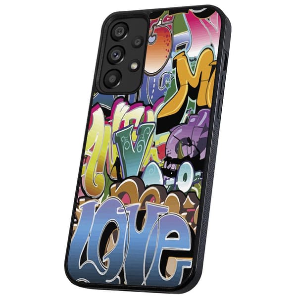 Samsung Galaxy A53 5G - Skal/Mobilskal Graffiti multifärg