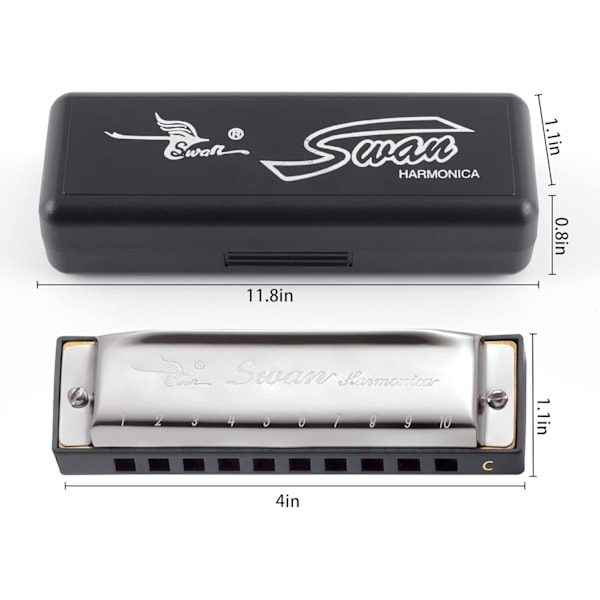 Munspel i C-Dur – Diatonisk Silver