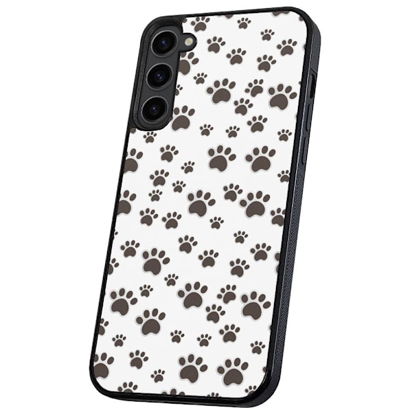 Samsung Galaxy S23 - Skal/Mobilskal Paw Pattern