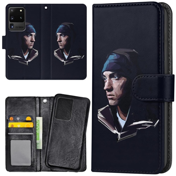 Samsung Galaxy S20 Ultra - Lommebok Deksel Eminem