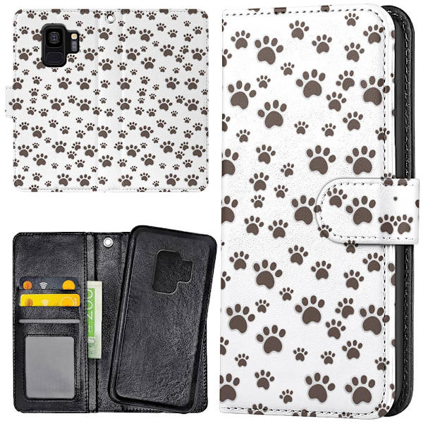 Huawei Honor 7 - Plånboksfodral/Skal Paw Pattern