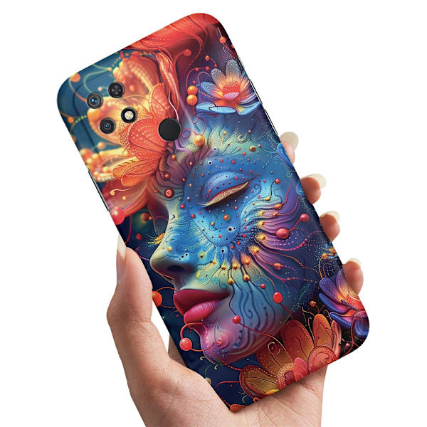Xiaomi Redmi 10C - Skal/Mobilskal Psychedelic