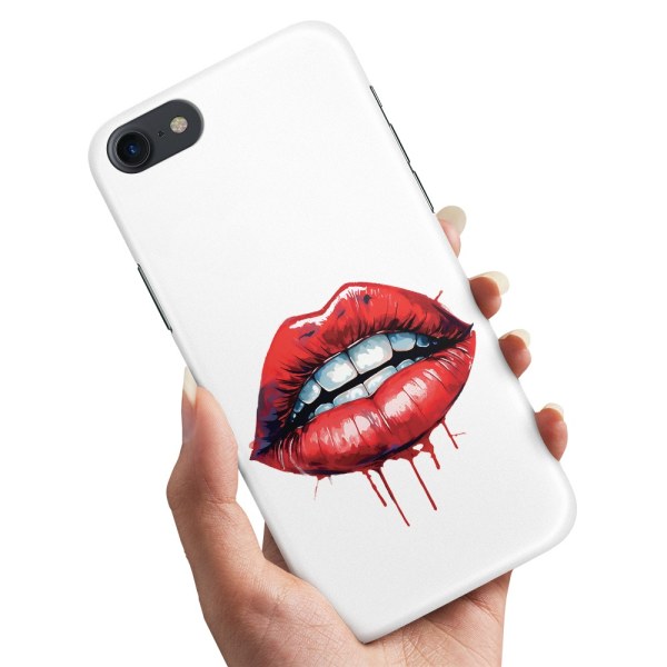 iPhone 7/8/SE - Cover/Mobilcover Lips