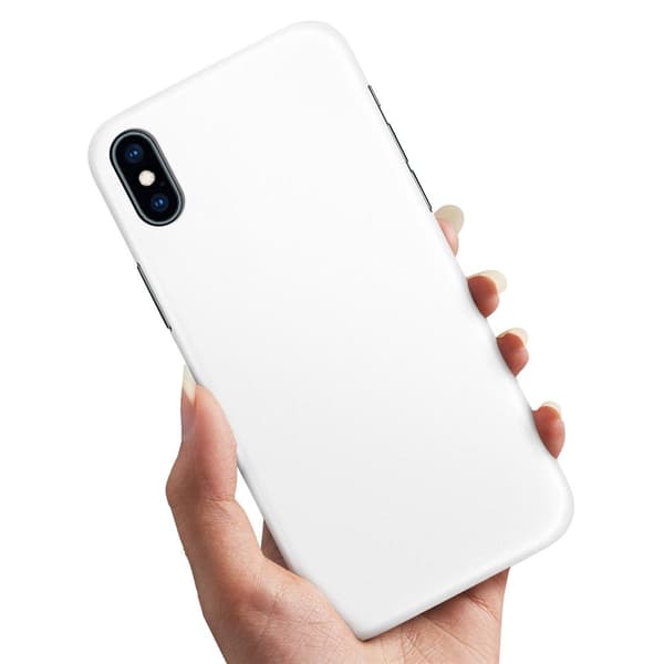 Skal / Mobilskal till iPhone XS Max - Vit Vit