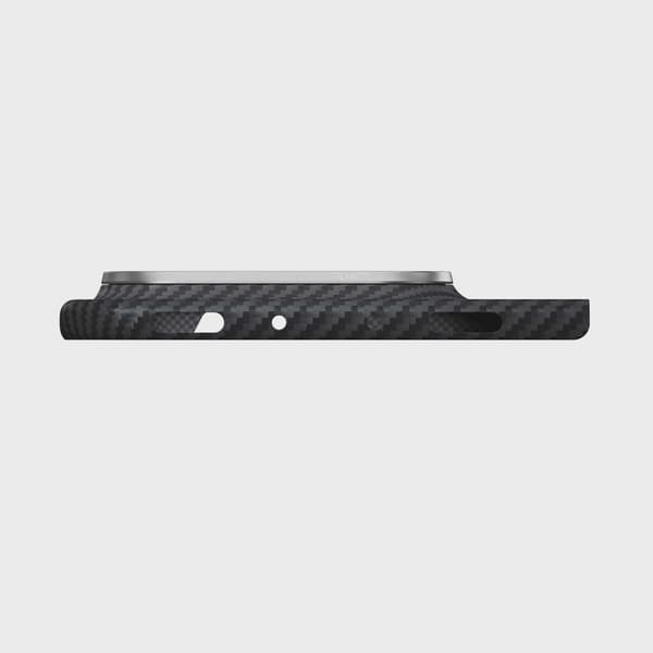 Pitaka Edge MagSafe Bak Fodral iPhone Duo Svart/Grå