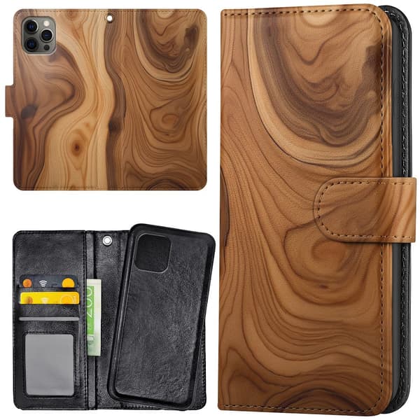 iPhone 11 Pro - Lommebok Deksel Wood