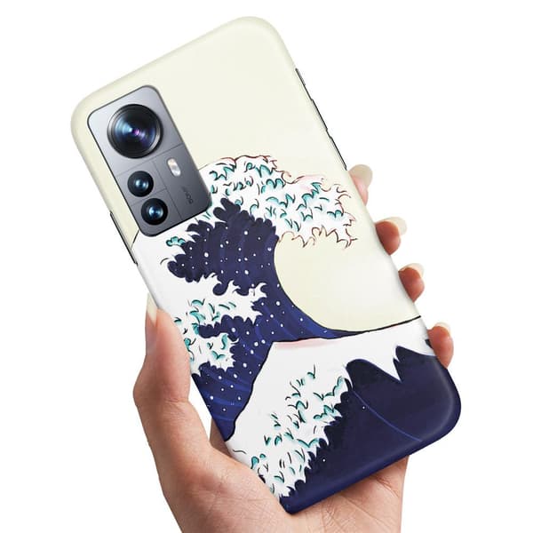 Deksel / Mobildeksel til Xiaomi 12 - Flodbølge Multicolor