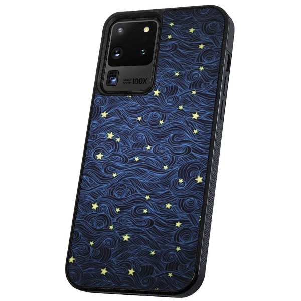 Samsung Galaxy S20 Ultra - Cover/Mobilcover Stjernemønster