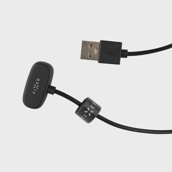 FIXED USB-A Laddningskabel för Amazfit Svart