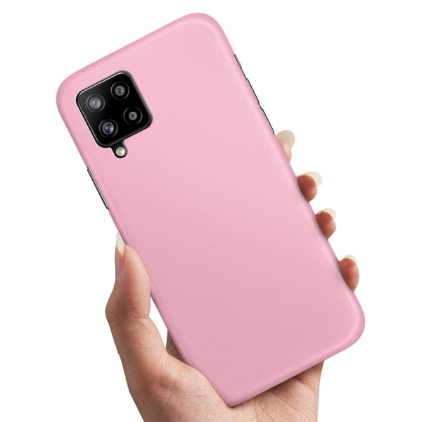 Samsung Galaxy A42 5G - Cover/Mobilcover Lysrosa Light pink
