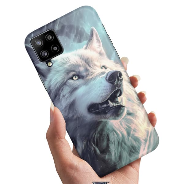 Skal / Mobilskal till Samsung Galaxy A42 5G - Wolf