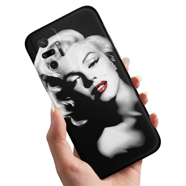Xiaomi Redmi Note 10 Pro - Cover/Mobilcover Marilyn Monroe