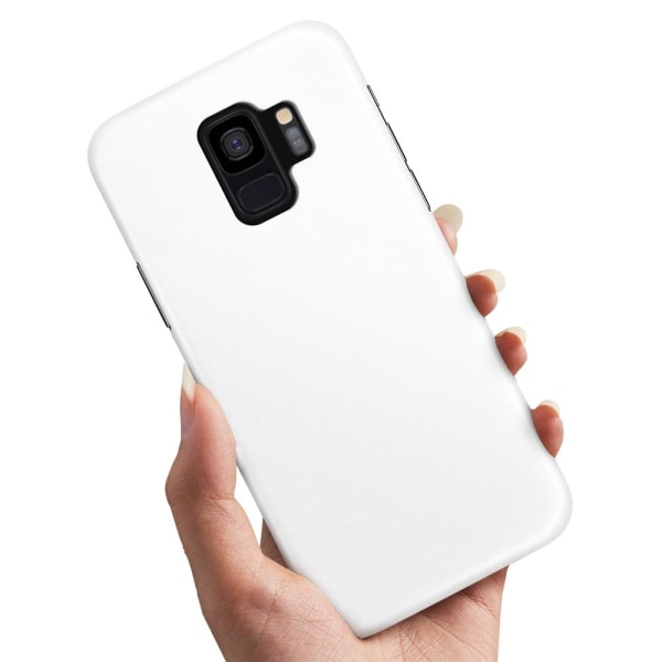 Samsung Galaxy S9 - Kuoret/Suojakuori Valkoinen White