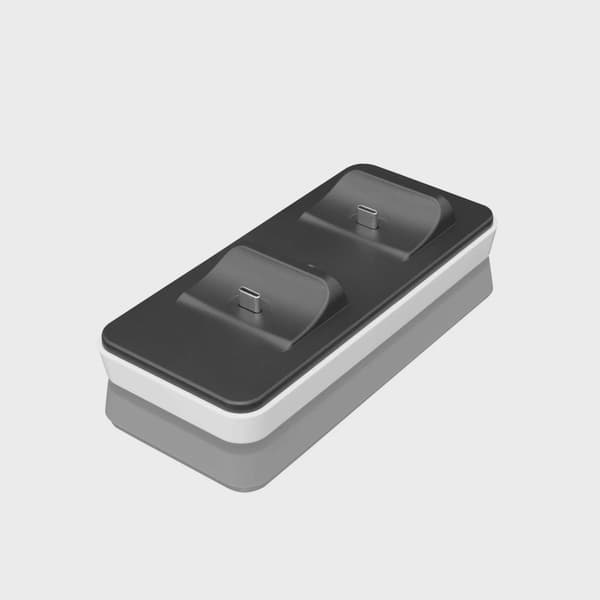 White Shark CLINCH PS5 Controller Laddningsstation Svart/Vit