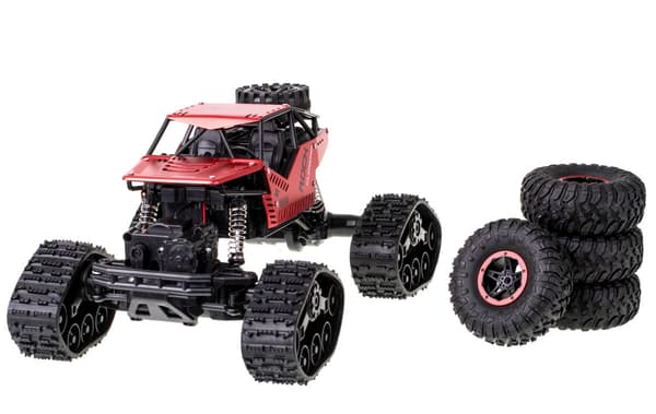 Radiostyrd Off-Road Bil - Crawler Red