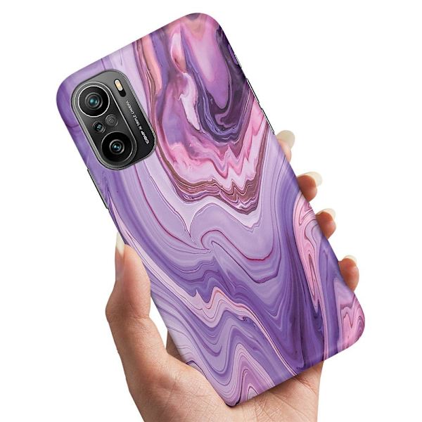 Xiaomi Mi 11i - Cover/Mobilcover Marmor Multicolor
