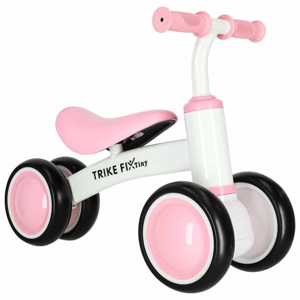 Gåcykel för barn - 4 hjul Pink