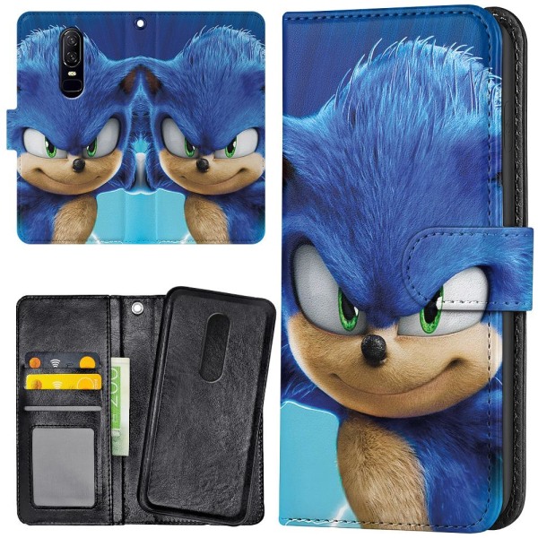 OnePlus 7 - Plånboksfodral/Skal Sonic the Hedgehog