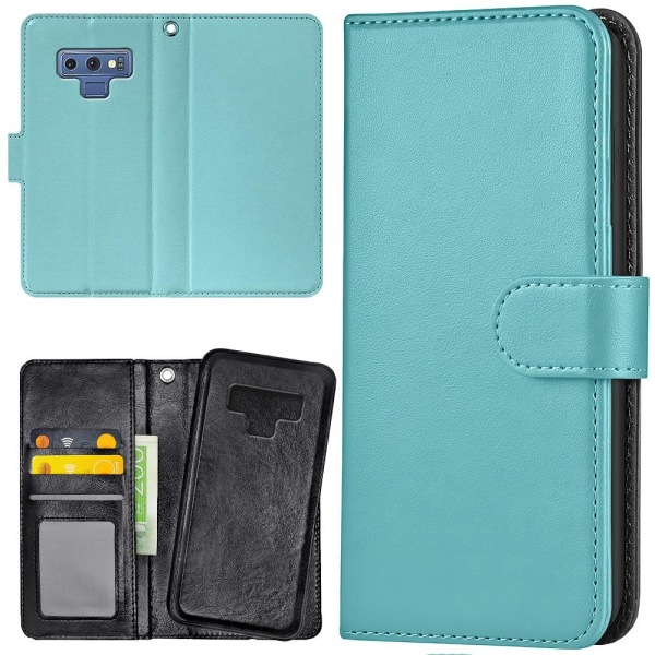 Samsung Galaxy Note 9 - Lommebok Deksel Turkis Turquoise