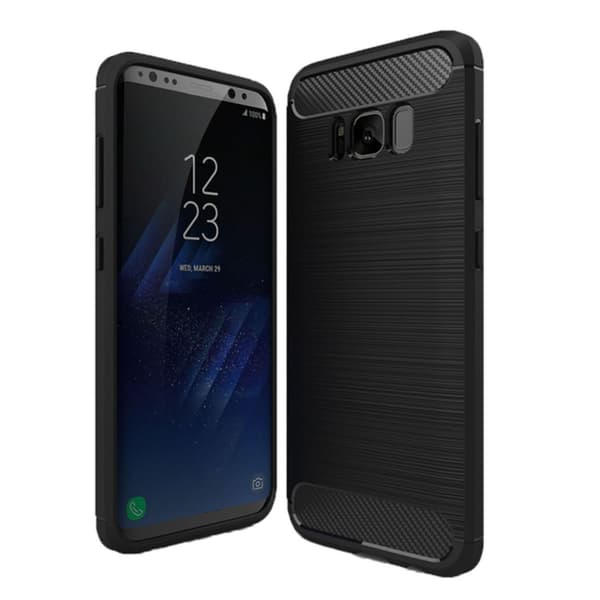 Vanntett og støtsikkert deksel for Samsung Galaxy S8 - Beskyttelse mot riper Black
