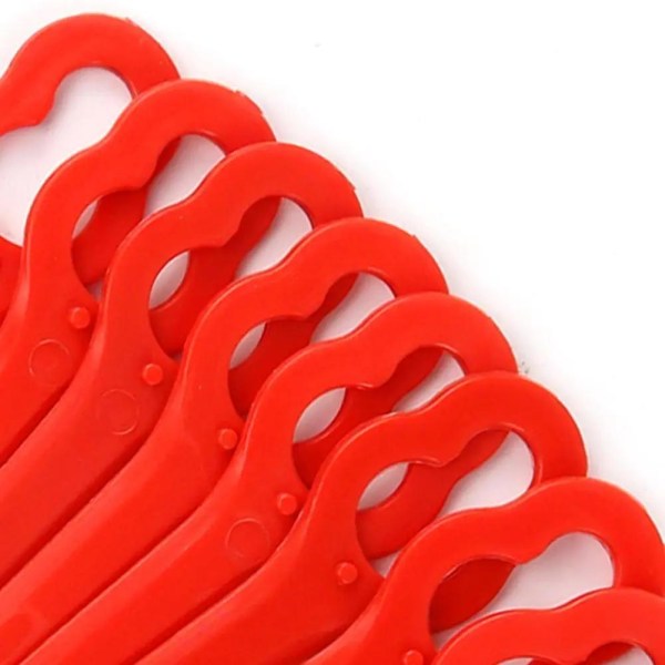 10-Pak Trimmerblader - Kniver til gresstrimmer Red