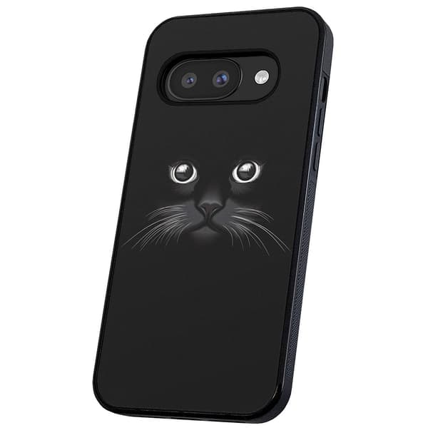 Google Pixel 9A - Kuoret/Suojakuori Musta Kissa