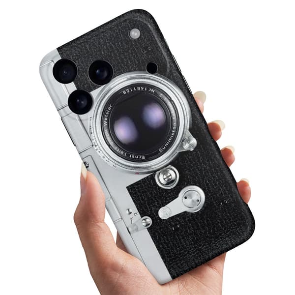 Deksel / Mobildeksel til iPhone 17 Pro - Retro Kamera