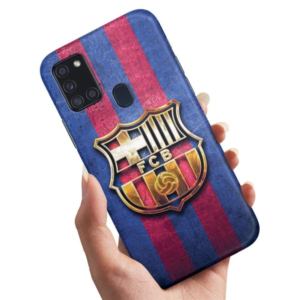 Samsung Galaxy A21s - Deksel/Mobildeksel FC Barcelona