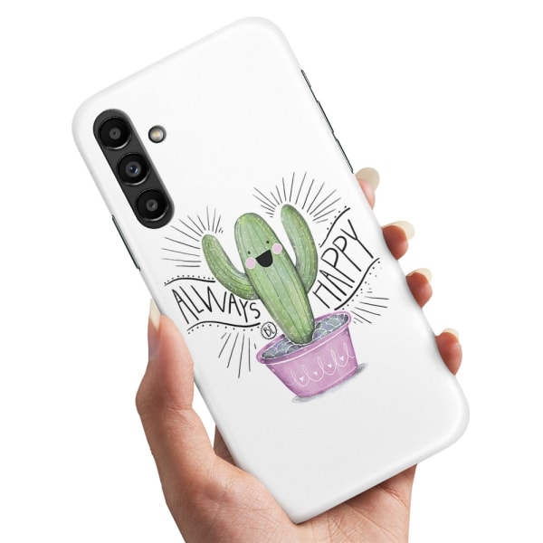 Samsung Galaxy S24 - Cover/Mobilcover Happy Cactus