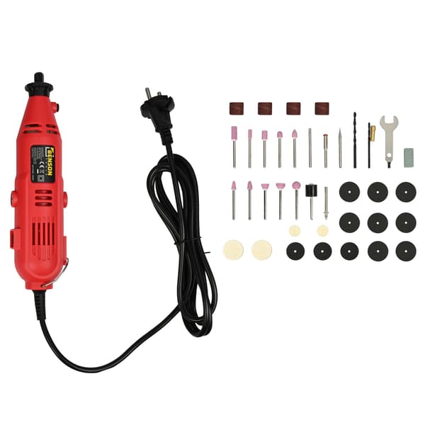 Multiverktyg roterande 135 W + tillbehör