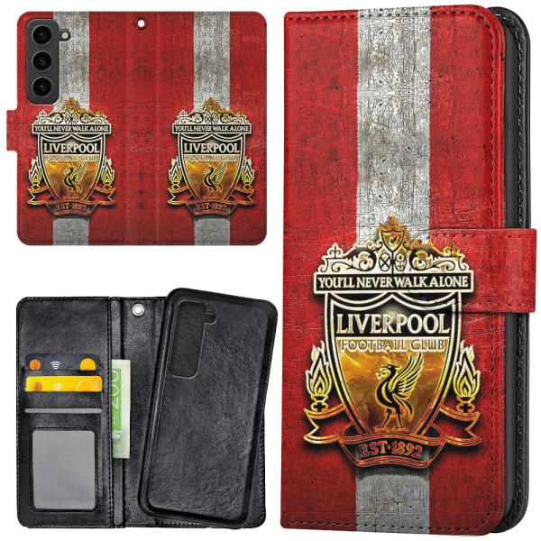 Samsung Galaxy S23 Plus - Lompakkokotelo/Kuoret Liverpool