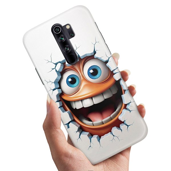 Deksel / Mobildeksel til Xiaomi Redmi Note 8 Pro - Emoji