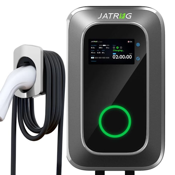 JATRHG S1 Laddningsstation för elfordon 11kW 8M 16A Trefas IP66- Wallbox Laddstation