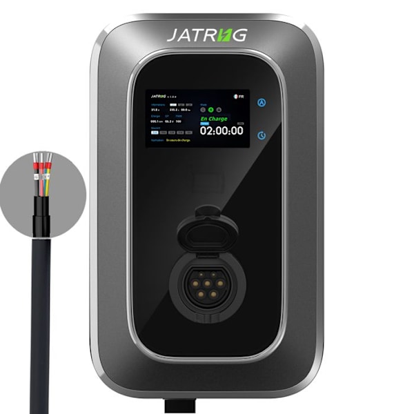 JATRHG S2 Laddstation för Elfordon 11KW Trefas Typ 2 16A Väggbox