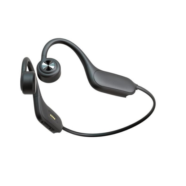 TAMITO Bone Conduction-hörlurar med fria öron. Premium trådlösa Bluetooth 5.3 sporthörlurar med säkerhetsljus