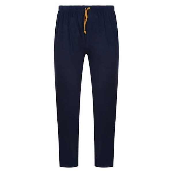 Lång pyjamas i bomull Christian Cane Blå - Vuxen - Unisex Mörkblå, himmelsblå, gul M