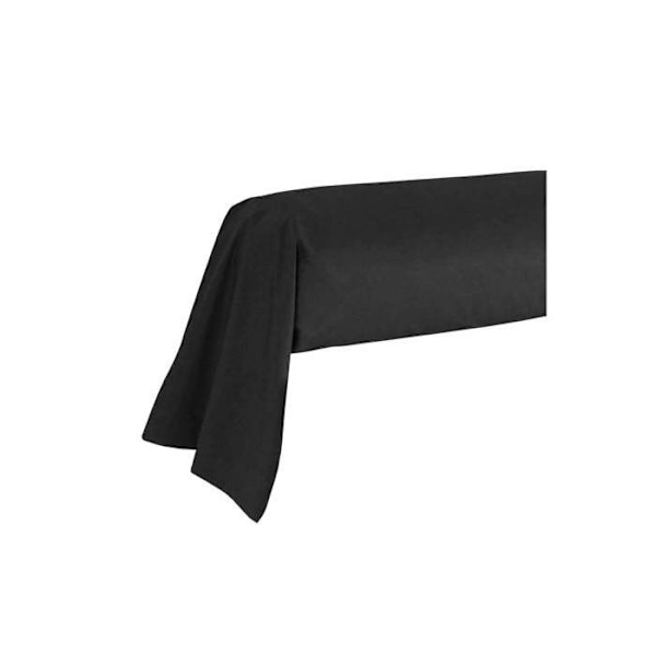 Sengepudebetræk - 86 x 185 cm - 100% bomuld - Frankrig - Sort Svart