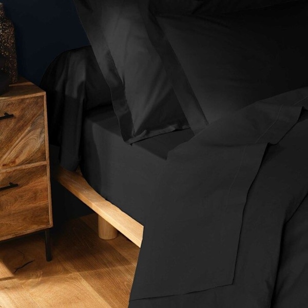 Drap Plat "Lina" 240x300cm Sort Svart