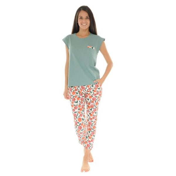 Pyjamaset Grön Vannie Pyjamaset 6122 Grön 40