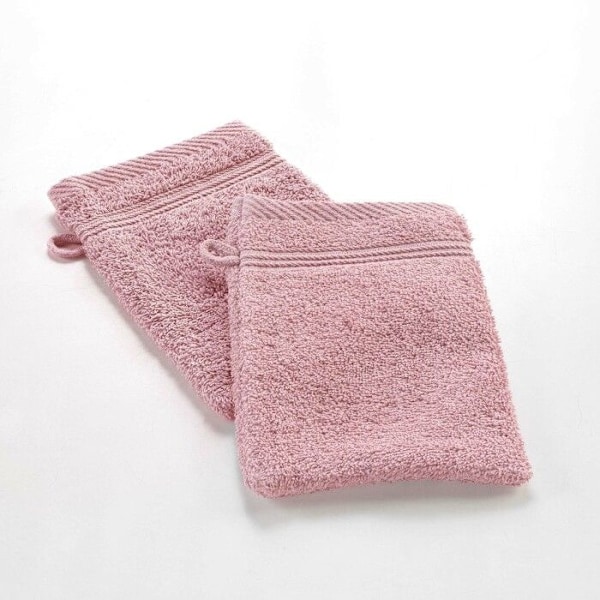 Set med 2 Handdukar "Tendresse" 15x21cm Rosenträ Rosenträ