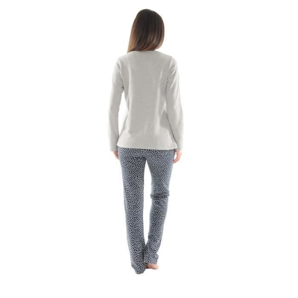 Pyjamas Lång - Milano - 7652 - Grå - Kvinna - Storlek S/38 Grå 44