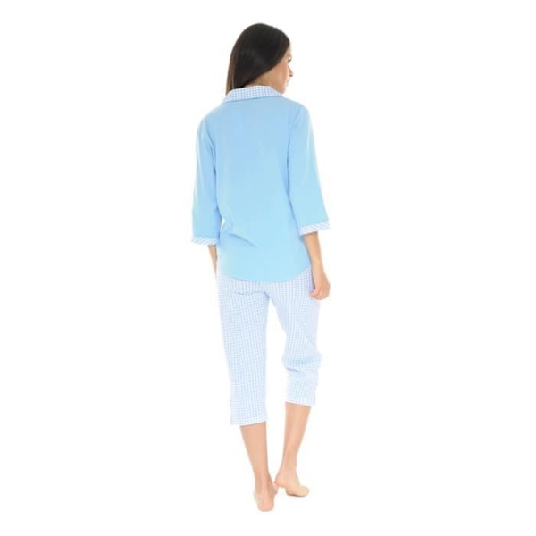 Pyjamakort Blå Vianelle Pyjamakort 6190 Blå 44