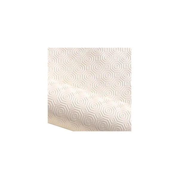 Underlag i metermål type Bulgomme - Bredde 140 cm - Bordbeskyttelse - Beige Vit