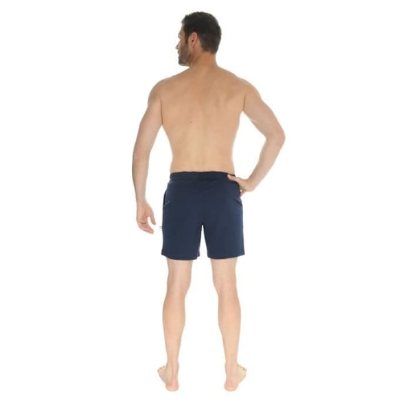 Shortit puuvillajerseystä - Ambierle - Malli 1618 - Mer Navy - Kuminauhahihna - Italialaiset taskut Blå M
