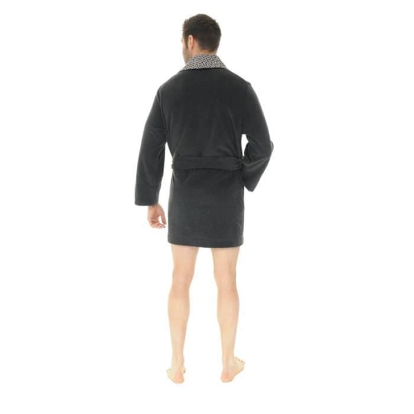 Veste Col Chale Noir Umberto Veste Col Châle 4642 Svart M